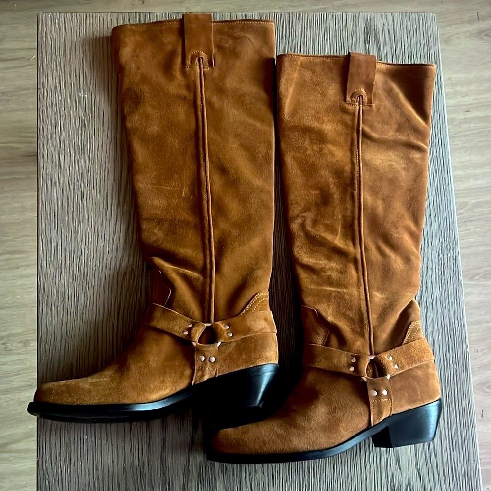 Free People Lockart Harness Boot - Cognac - 37 - 7 - Picture 7 of 17